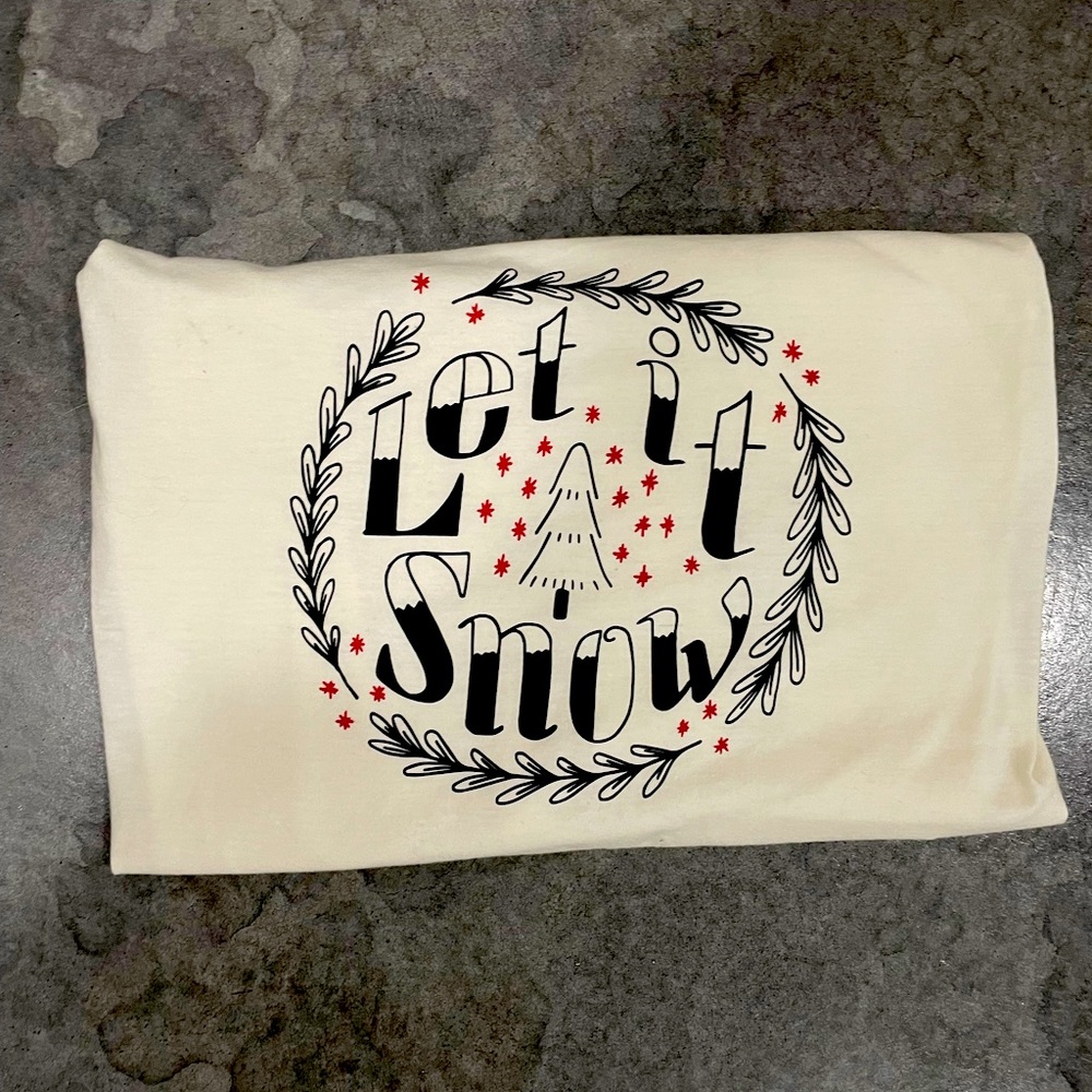 Let it Snow long sleeve comfort Shirt